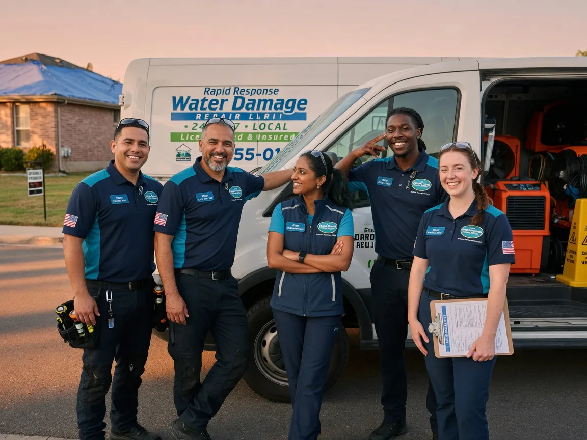 Water Damage Restoration company in Pearsall, TX
